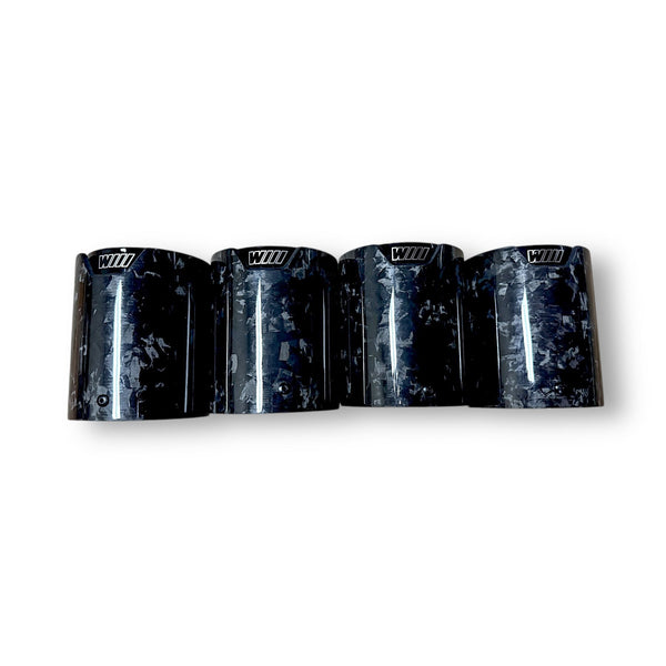 BMW F90 M5 Exhaust Tips - Premium Carbon Fiber | Palenon Performance - ModMyEuro