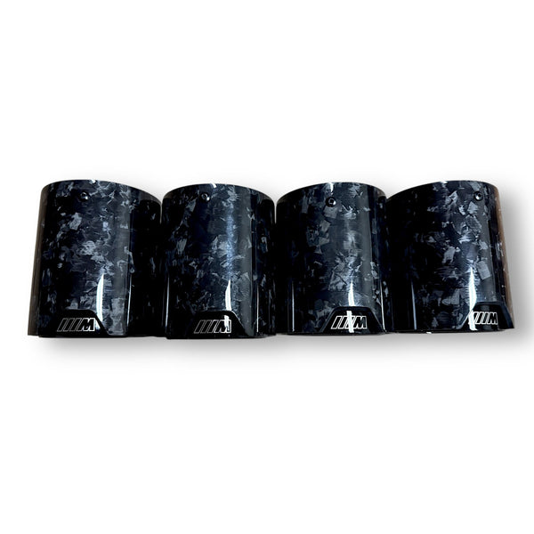 BMW F90 M5 Exhaust Tips - Premium Carbon Fiber | Palenon Performance - ModMyEuro
