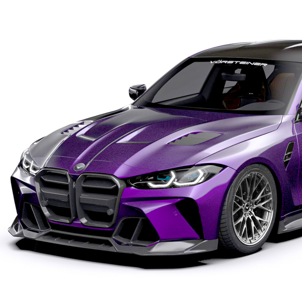 Vorsteiner - GTS-V BMW G8X M3 | M4 Carbon Fiber Aero Bonnet - ModMyEuro