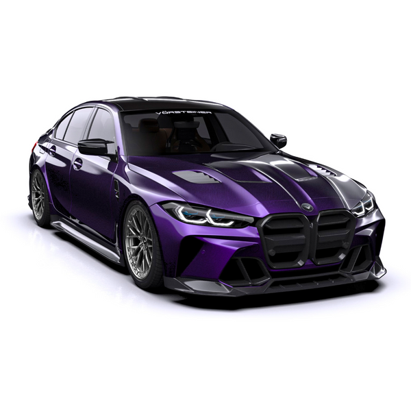 Vorsteiner - GTS-V BMW G8X M3 | M4 Carbon Fiber Aero Bonnet - ModMyEuro