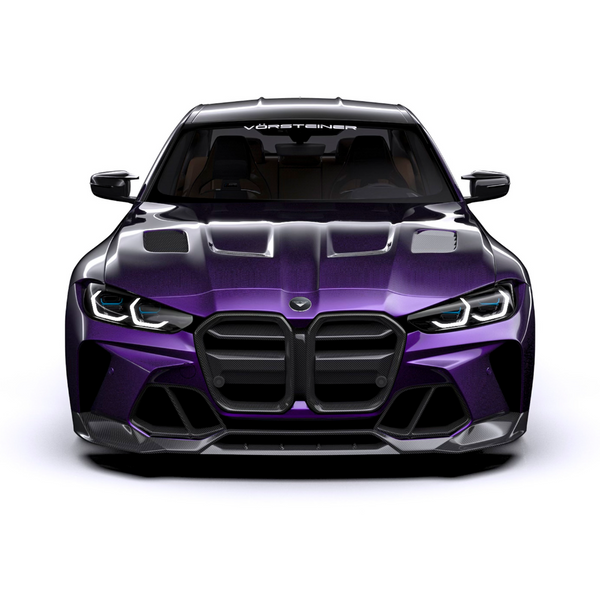 Vorsteiner - GTS-V BMW G8X M3 | M4 Carbon Fiber Aero Bonnet - ModMyEuro