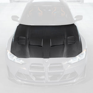 Vorsteiner - GTS-V BMW G8X M3 | M4 Carbon Fiber Aero Bonnet - ModMyEuro