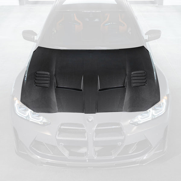 Vorsteiner - GTS-V BMW G8X M3 | M4 Carbon Fiber Aero Bonnet - ModMyEuro