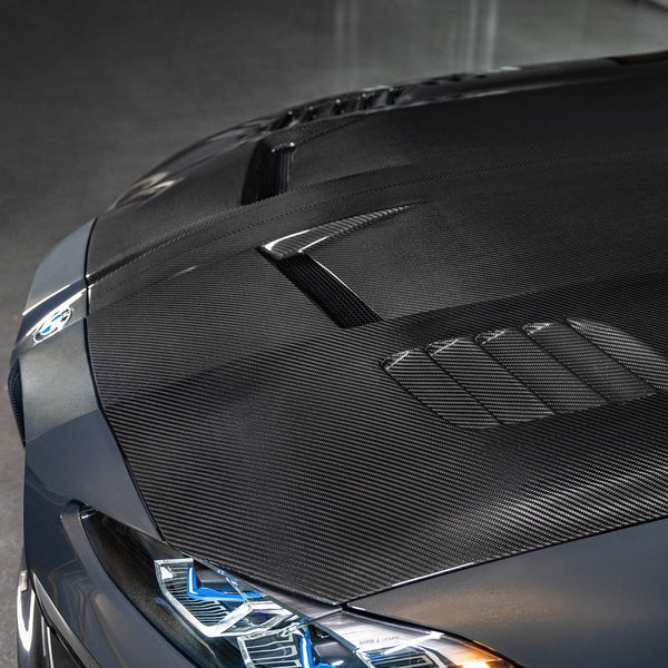 Vorsteiner - GTS-V BMW G8X M3 | M4 Carbon Fiber Aero Bonnet - ModMyEuro