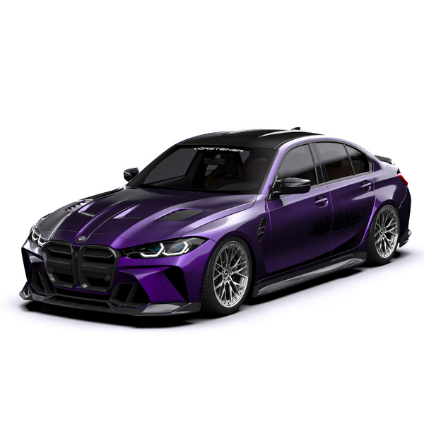 Vorsteiner - GTS-V BMW G8X M3 | M4 Carbon Fiber Aero Bonnet - ModMyEuro