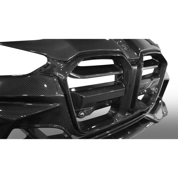 Vorsteiner - GTS-V BMW G8X M3 | M4 One-Piece Carbon Fiber Aero Front Bumper - ModMyEuro