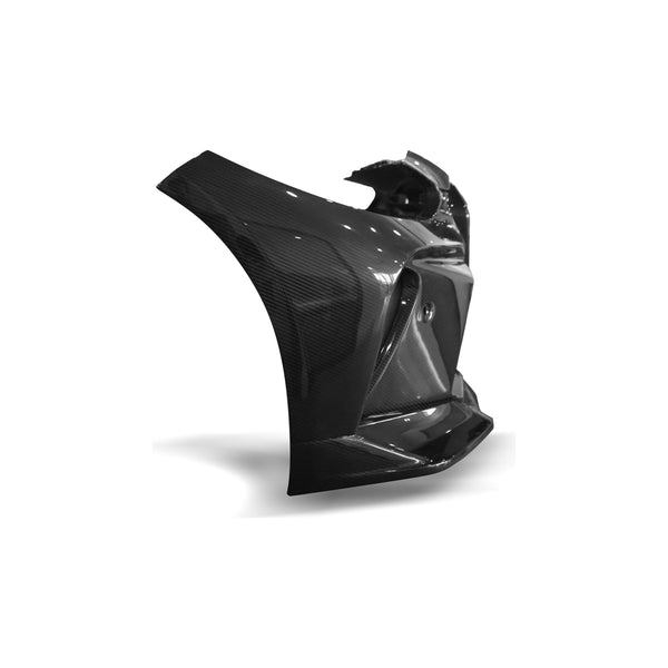 Vorsteiner - GTS-V BMW G8X M3 | M4 One-Piece Carbon Fiber Aero Front Bumper - ModMyEuro
