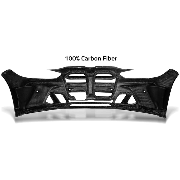 Vorsteiner - GTS-V BMW G8X M3 | M4 One-Piece Carbon Fiber Aero Front Bumper - ModMyEuro