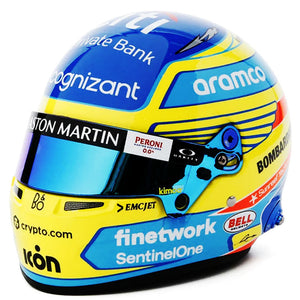 Bell HP77 2024 Fernando Alonso 1:2 Mini Helmet - ModMyEuro