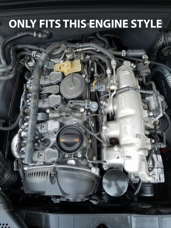 CTS Turbo Catch Can Kit - Audi B8.5 A4/A5 (Flex Fuel With Aluminum Intake Manifold)