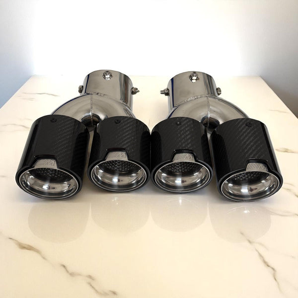 Carbon Fiber M Exhaust Tip For BMW G20 M340i, G42 M240i, G22 M440i - ModMyEuro