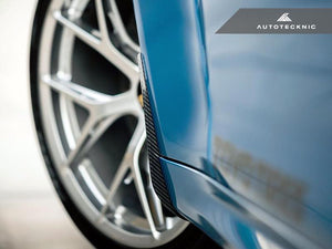 AutoTecknic f87 m2 f87 m2c f22 2 series carbon fiber splash guards - iND Distribution