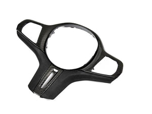 AutoTecknic G05 X5 - Carbon Alcantara Steering Wheel Trim - iND Distribution
