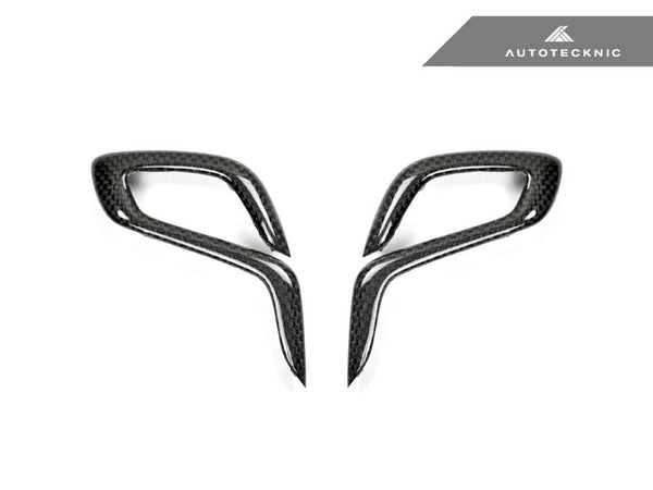 AutoTecknic F9X M5 / X3M / X4M - Carbon Fiber Gear Selector Side Covers - iND Distribution