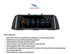 BMW F10 / F11 5-Series Apple CarPlay & Android Auto Upgrade Kit. - ModMyEuro