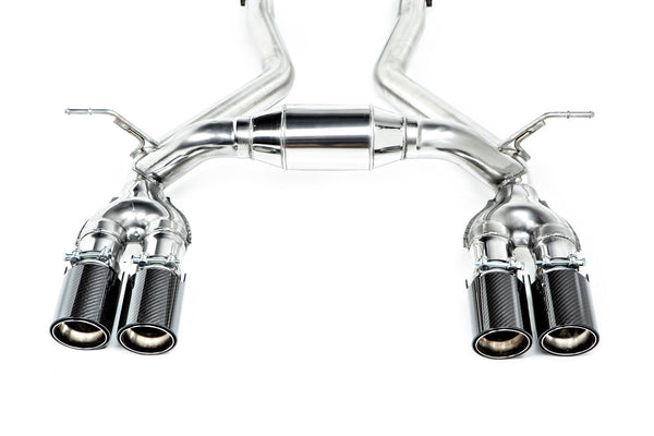 Eisenmann f8x m3 m4 performance exhaust carbon tip set race - iND Distribution