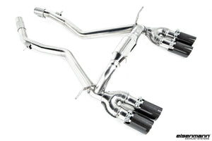 Eisenmann f8x m3 m4 performance exhaust carbon tip set race - iND Distribution
