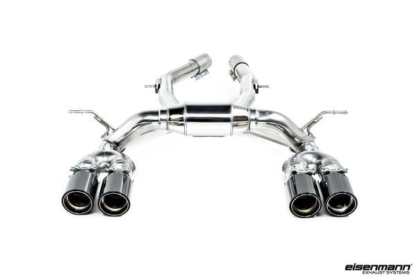 Eisenmann f8x m3 m4 performance exhaust carbon tip set race - iND Distribution