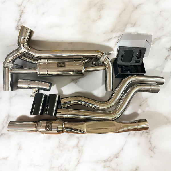 2015-2019 BMW F30 340i B58 Full Valve Performance Exhaust System | Palenon Performance - ModMyEuro