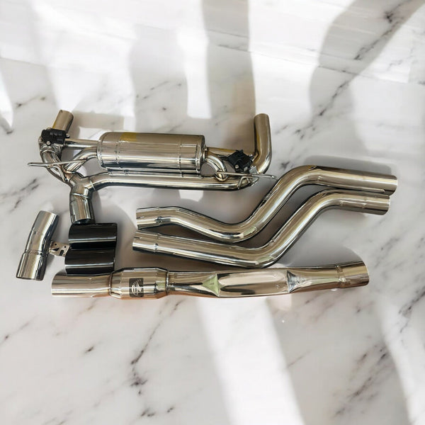 2015-2019 BMW F30 340i B58 Full Valve Performance Exhaust System | Palenon Performance - ModMyEuro
