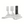 Throttle replacement plate third pedal