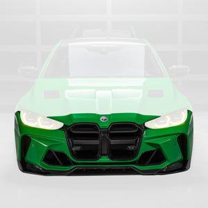 Vorsteiner - GTS-V BMW G8X M3 | M4 One-Piece Carbon Fiber Aero Front Bumper - ModMyEuro
