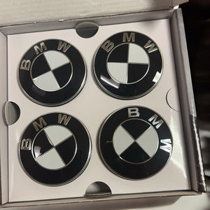 Genuine OEM BMW Floating Wheel Center Caps (Set of 4) - 5x120/ 5x112 - ModMyEuro