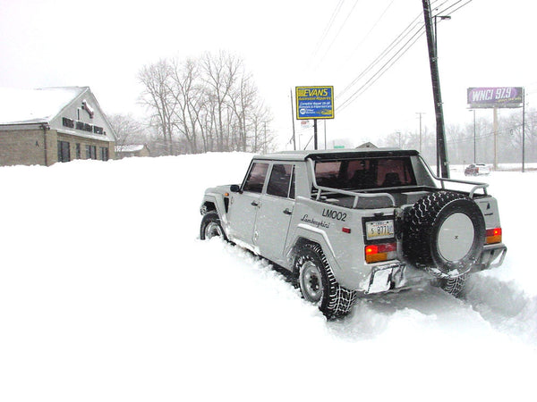 Lamborghini LM002 - Stainless Steel Exhaust (1984-91)