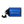 A pictue of a blue Simnet motor