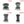 Steering Wheel Hub Extension Black