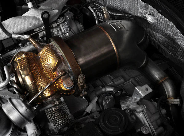 Integrated Engineering Performance Cast Downpipe - B9 S4/S5 3.0T