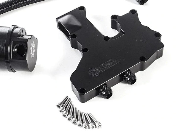 Integrated Engineering Recirculating Catch Can Kit - MK5/MK6 2.0T TSI