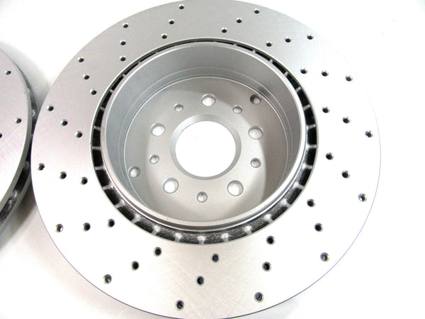 Maserati Quattroporte & GranTurismo front rear brake rotors 202016 & 228411 TopEuro #262