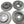 Maserati Levante front rear brake rotors set 4pcs TopEuro #270 PREMIUM