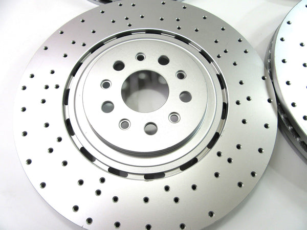 Maserati Quattroporte GTS front rear brake rotors set 4pcs PREMIUM QUALITY #277
