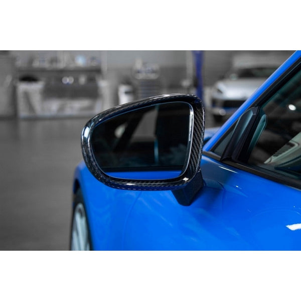 2019-2023 Porsche 911 (992) Carbon Fiber Mirror Covers (Pair) - ModMyEuro