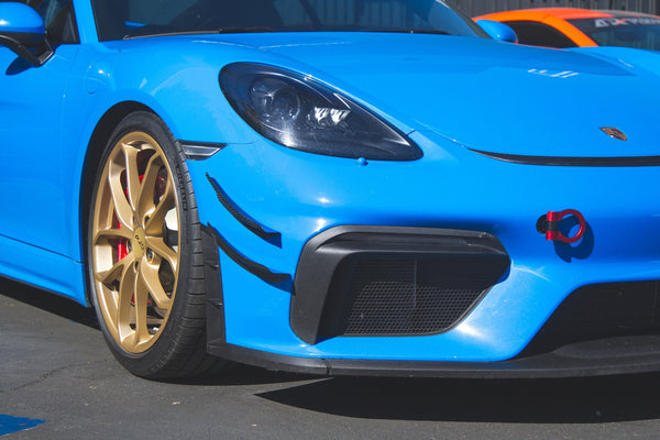 2020-2023 Porsche 718 Cayman GT4  Carbon Fiber Canards - ModMyEuro