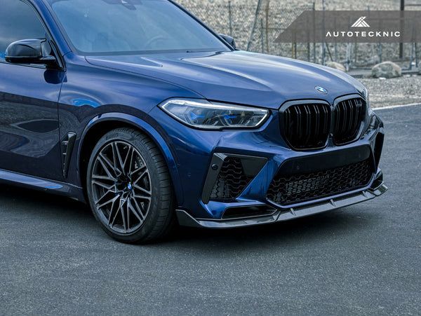 AutoTecknic F95 X5M Pre-LCI Carbon Front Lip Set