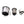 Bentley Mulsanne left or right lower control arm bushings #1923