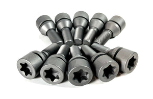 Titanium Wheel Lug Bolts for Lamborghini Urus Grey Set of 10 Image
