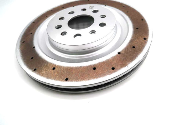 Maserati Levante 3.8 Trofeo front rear brake pads rotors TopEuro #1953