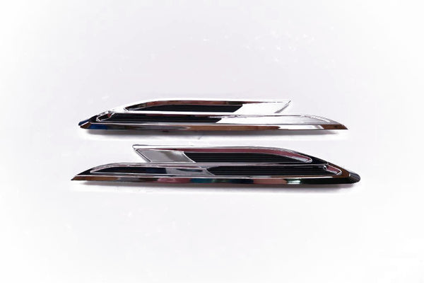 Bentley Bentayga chrome left right fender air vent grill 2pcs #2013