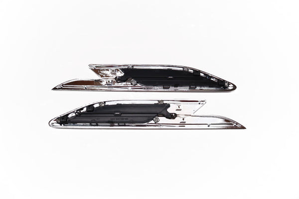 Bentley Bentayga chrome left right fender air vent grill 2pcs #2013