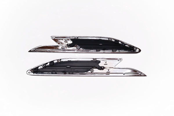 Bentley Bentayga chrome left right fender air vent grill 2pcs #2013