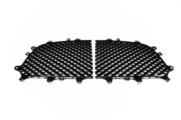 Bentley Continental Gtc Gt Flying Spur black front center grille inserts #2019