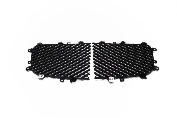 Bentley Continental Gtc Gt Flying Spur black front center grille inserts #2019