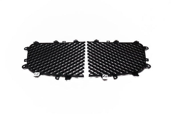 Bentley Continental Gtc Gt Flying Spur black front center grille inserts #2019