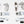 Maserati Ghibli Quattroporte parking hand brake hardware repair kit #1200