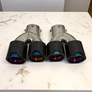 Carbon Fiber M Exhaust Tip For BMW G20 M340i, G42 M240i, G22 M440i - ModMyEuro