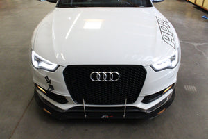 2009-2012 Audi S5 Carbon Fiber Front Wind Splitter - ModMyEuro